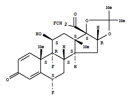 (4bR,6bS,9aR,12S)-4b,12-difluoro-6b-(fluoroacetyl)-5-hydroxy-4a,6a,8,8-tetramethyl-4a,4b,5,6,6a,6b,9a,10,10a,10b,11,12-dodecahydro-2H-naphtho[2',1':4,5]indeno[1,2-d][1,3]dioxol-2-one