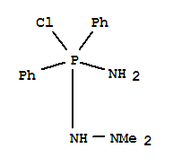 2-[amino(chloro)diphenyl-lambda~5~-phosphanyl]-1,1-dimethylhydrazine