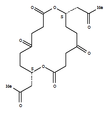 (8S,16S)-8,16-bis(2-oxopropyl)-1,9-dioxacyclohexadecane-2,5,10,13-tetrone