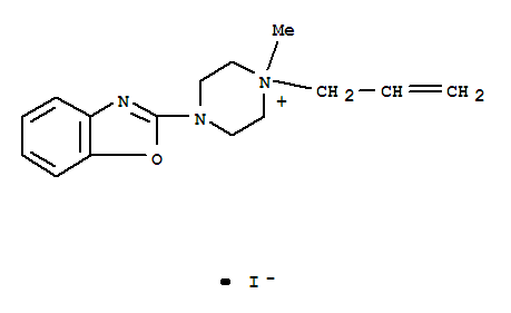 PIPERAZINIUM,4-(2-BENZOXAZOLYL)-1-METHYL-1- (2-ALLYL)-,IODIDE
