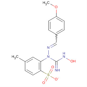 Hydrazinecarboximidamide,N-hydroxy-2-[(4-methoxyphenyl)methylene]-,mono(4-methylbenzenesulfonate) (salt)