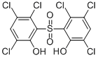 PHENOL,2,2-SULFONYLBIS[3,4,6-TRICHLORO]-