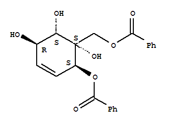 5-Cyclohexene-1,2,3,4-tetrol,2-[(benzoyloxy)methyl]-, 1-benzoate, [1S-(1a,2b,3b,4a)]-