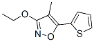 ISOXAZOLE,3-ETHOXY-4-METHYL-5-(2-THIENYL)-