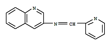 N-(2-Pyridinylmethylene)-3-quinolinamine