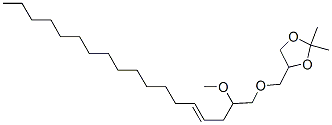 4-[[(2-Methoxy-4-octadecenyl)oxy]methyl]-2,2-dimethyl-1,3-dioxolane