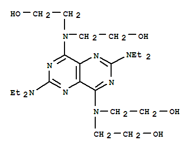 2,2',2'',2'''-{[2,6-bis(diethylamino)pyrimido[5,4-d]pyrimidine-4,8-diyl]dinitrilo}tetraethanol