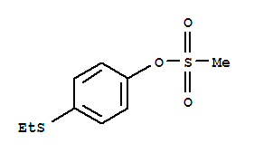 4-(ethylsulfanyl)phenyl methanesulfonate