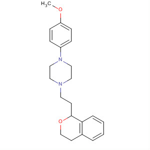 Piperazine,1-[2-(3,4-dihydro-1H-2-benzopyran-1-yl)ethyl]-4-(4-methoxyphenyl)-