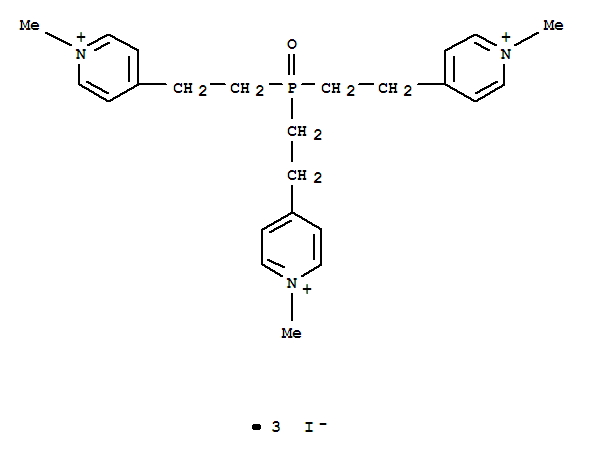 4,4',4''-(phosphoryltriethane-2,1-diyl)tris(1-methylpyridinium) triiodide