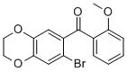 (7-BROMO-2,3-DIHYDRO-1,4-BENZODIOXIN-6-YL)(2-METHOXYPHENYL)METHANONE