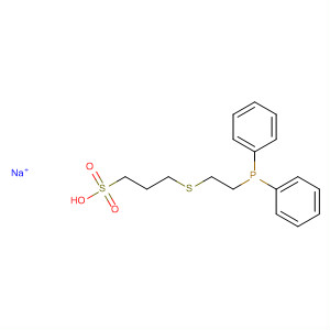 1-Propanesulfonic acid, 3-[[2-(diphenylphosphino)ethyl]thio]-, sodiumsalt