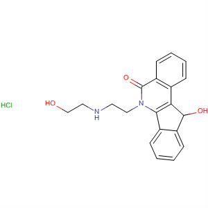 5H-Indeno[1,2-c]isoquinolin-5-one,6,11-dihydro-11-hydroxy-6-[2-[(2-hydroxyethyl)amino]ethyl]-,monohydrochloride