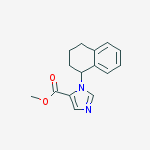 3-(1,2,3,4-Tetrahydronaphthalen-1-yl)-3H-imidazole-4-carboxylic acid methyl ester