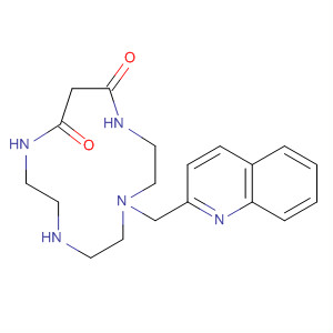 1,4,7,10-Tetraazacyclotridecane-11,13-dione, 4-(2-quinolinylmethyl)-