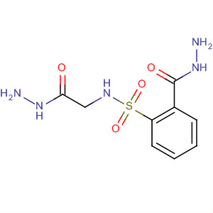 Benzoic acid, 2-[[(2-hydrazino-2-oxoethyl)amino]sulfonyl]-, hydrazide