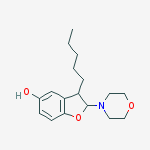 2-morpholin-4-yl-3-pentyl-2,3-dihydro-1-benzofuran-5-ol