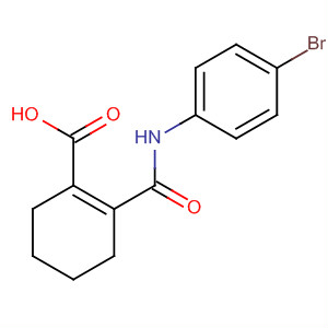 1-Cyclohexene-1-carboxylic acid, 2-[[(4-bromophenyl)amino]carbonyl]-