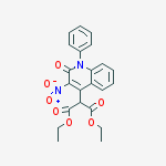 Diethyl 2-(3-nitro-2-oxo-1-phenylquinolin-4-yl)propanedioate