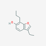 3-ethyl-7-propyl-6-Benzofuranol