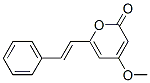 4-Methoxy-6-(2-phenylethenyl)-2H-pyran-2-one