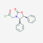 3-Oxazolidineacetyl chloride, 2-oxo-4,5-diphenyl-, (4S,5R)-