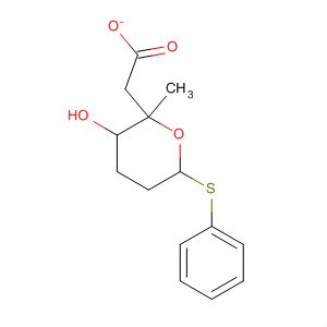 2H-Pyran-3-ol, tetrahydro-2-methyl-6-(phenylthio)-, acetate, (2S,3R)-