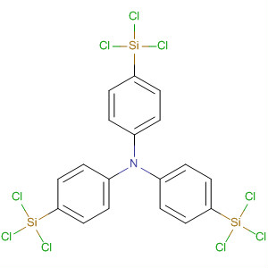 Benzenamine, 4-(trichlorosilyl)-N,N-bis[4-(trichlorosilyl)phenyl]-