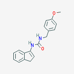 1-(1H-inden-3-yl)-3-(4-methoxybenzyl)urea