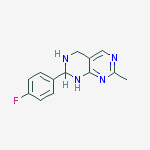 2-(4-fluorophenyl)-7-methyl-1,2,3,4-tetrahydropyrimido[4,5-d]pyrimidine