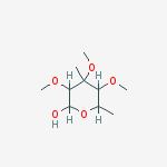 3,4,5-trimethoxy-4,6-dimethyloxan-2-ol