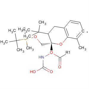 Carbamic acid,[(2R)-2-[[[(1,1-dimethylethyl)dimethylsilyl]oxy]methyl]-3,4-dihydro-8-methyl-2H-1-benzopyran-7-yl]-, 1,1-dimethylethyl ester