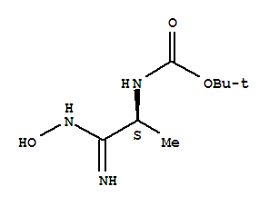 Carbamic acid, [(1S)-2-(hydroxyamino)-2-imino-1-methylethyl]-, 1,1-
