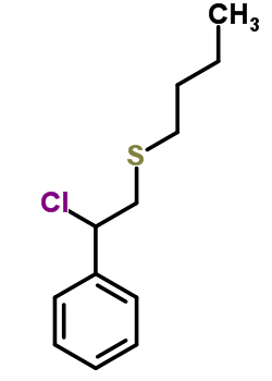 Butyl β-chlorophenethyl sulfide
