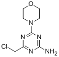 4-(chloromethyl)-6-(4-morpholinyl)-1,3,5-triazin-2-amine