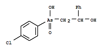 (4-chlorophenyl)(2-hydroxy-2-phenylethyl)arsinic acid
