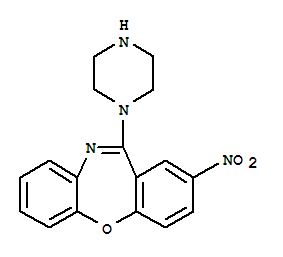 2-nitro-11-(piperazin-1-yl)dibenzo[b,f][1,4]oxazepine