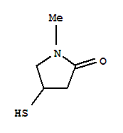 2-Pyrrolidinone,4-mercapto-1-methyl-