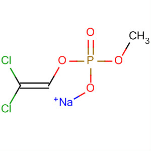 Phosphoric acid, mono(2,2-dichloroethenyl) monomethyl ester, sodiumsalt