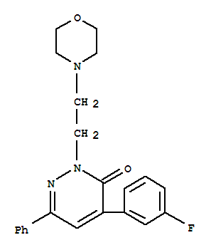 4-(3-fluorophenyl)-2-[2-(morpholin-4-yl)ethyl]-5-phenylpyridazin-3(2H)-one