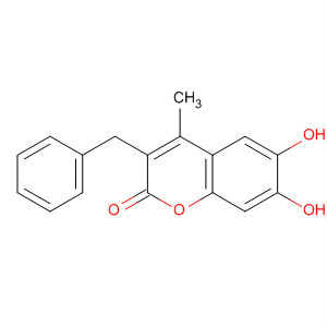 2H-1-Benzopyran-2-one, 6,7-dihydroxy-4-methyl-3-(phenylmethyl)-
