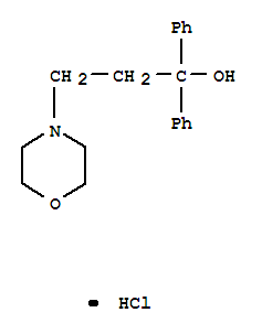 3-(morpholin-4-yl)-1,1-diphenylpropan-1-ol hydrochloride (1:1)
