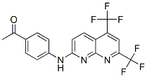 Ethanone,1-[4-[[5,7-bis(trifluoromethyl)-1,8-naphthyridin-2-yl]amino]phenyl]-