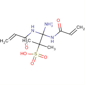 2-Propanesulfonic acid, 2-methyl-1,1-bis[(1-oxo-2-propenyl)amino]-,monoammonium salt