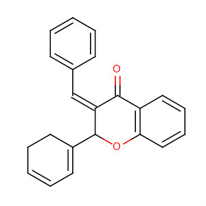 4H-1-Benzopyran-4-one, 2,3-dihydro-2-phenyl-3-(phenylmethylene)-,(E)-