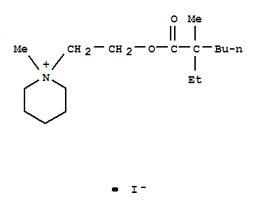 1-{2-[(2-ethyl-2-methylhexanoyl)oxy]ethyl}-1-methylpiperidinium iodide