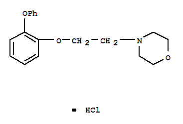Morpholine, 4-(2-(2-phenoxyphenoxy)ethyl)-, hydrochloride