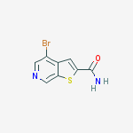 4-bromo-thieno[2,3-c]pyridine-2-carboxylic acid amide