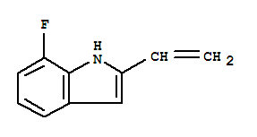 1H-INDOLE,2-VINYL-7-FLUORO-