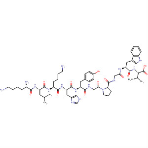 L-Valine,L-lysyl-L-leucyl-L-lysyl-L-histidyl-L-tyrosylglycyl-L-prolylglycyl-L-tryptophyl-